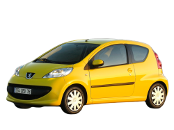 Eva коврики для Peugeot 107 (2005 - 2009) Дорестайлинг